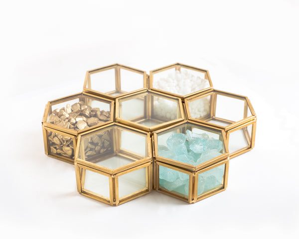 Glass Ring Bearer Box