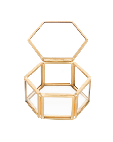 Glass Ring Bearer Box