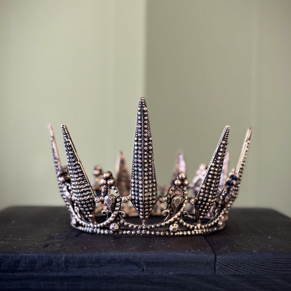 Gothic Crown ~ Black & Gold