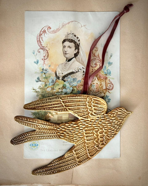 Gold Dove Christmas Ornament