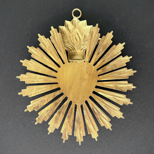 Small Sunburst Sacred Heart