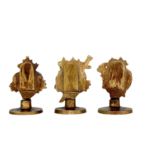 Sacred Heart photo holder, set of 3.