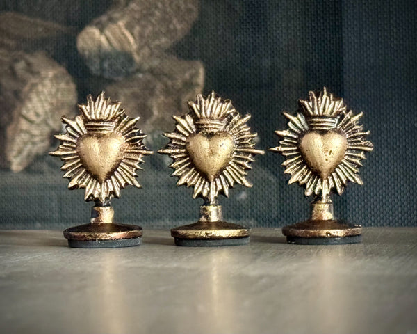 Sacred Heart photo holder, set of 3