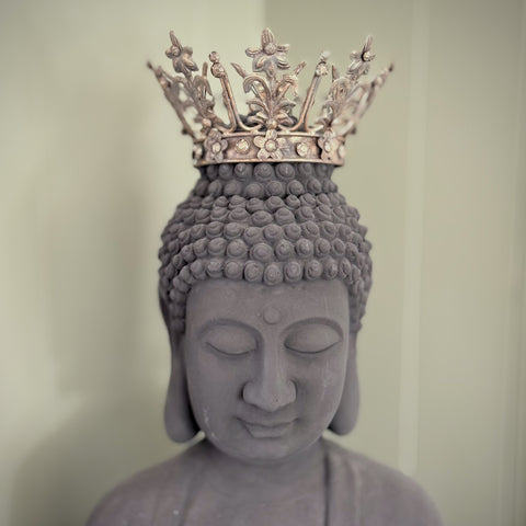 Sage Green vintage style crown