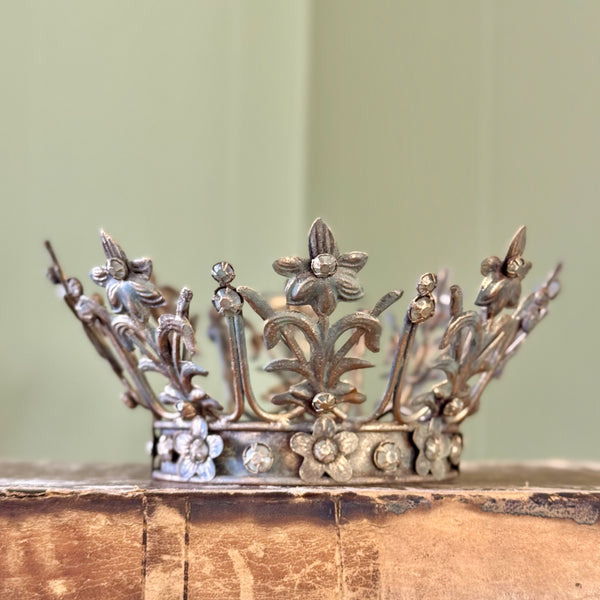 Sage Green vintage style crown