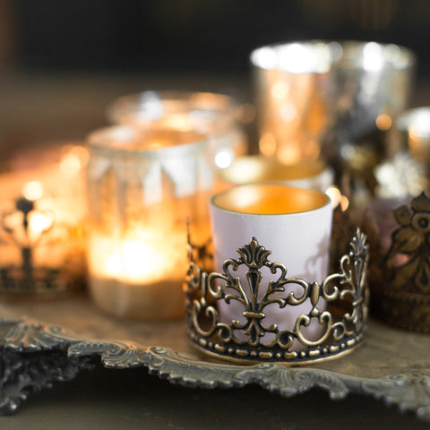 Crown Cake Topper ~ Black and Gold